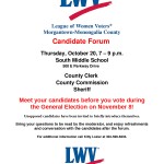 General Candidate Forum 2016 - County